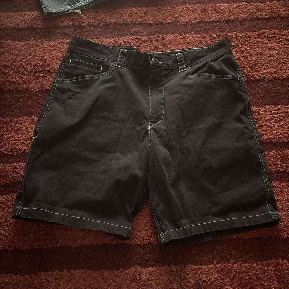 Men's Black Casual Shorts